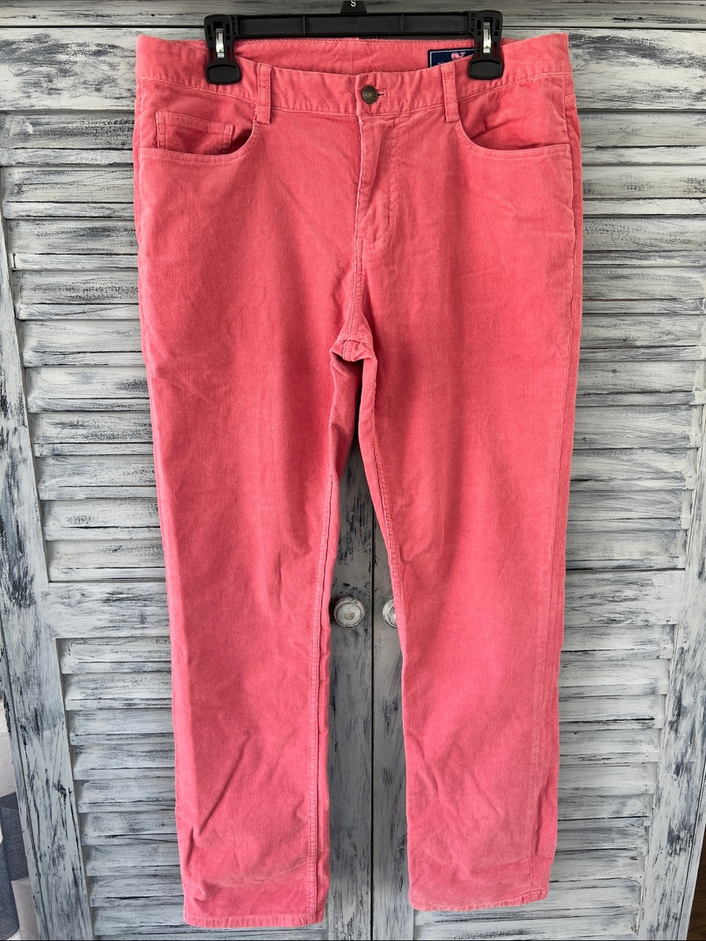 Men’s Vineyard Vines Pink Corduroy 33x32